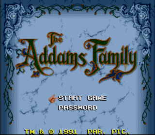 Super Nintendo - Addams Family
