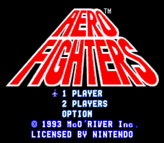 Super Nintendo - Aero Fighters