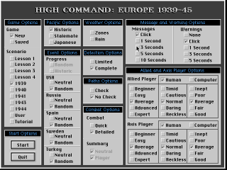 High Command: Europe 1939-45