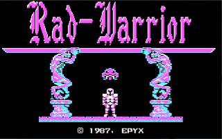 Rad-Warrior заставка