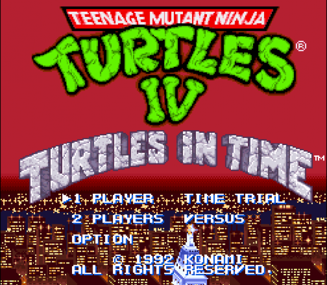Teenage Mutant Ninja Turtles IV - Turtles in Time