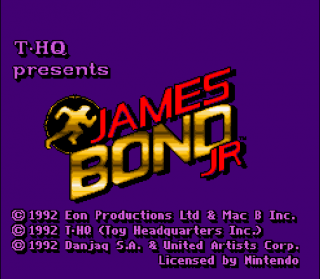 Super Nintendo - James Bond Jr