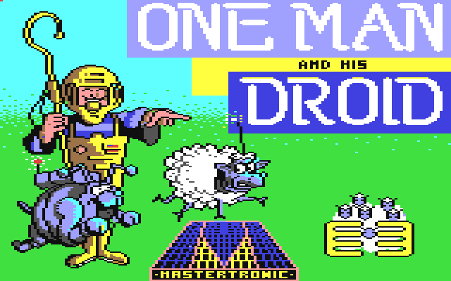 1 Man and his droid Mastertronic 