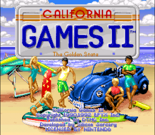 Super Nintendo - California Games II
