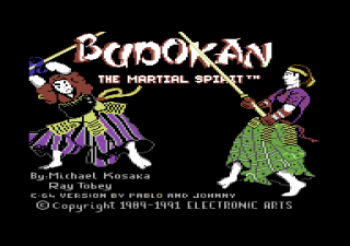 Commodore 64 - Budokan The Martial Spirit