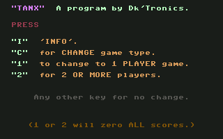 Commodore 64 - 3D Tanx