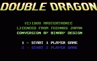 Commodore 64 - Double Dragon