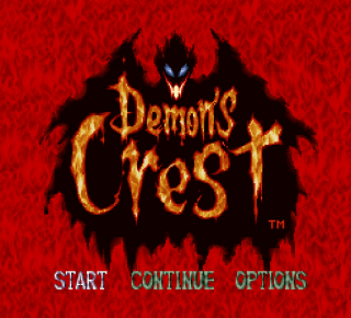 Super Nintendo - Demon's Crest