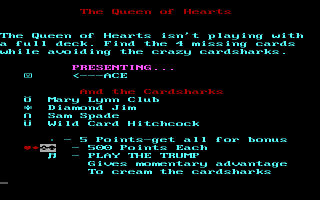 Queen of Hearts Maze Game
