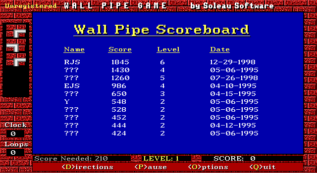 Wall Pipe