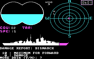 DOS Battleship Bismarck