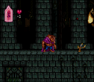 Super Nintendo Beauty and the Beast