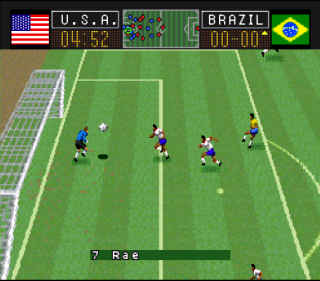 Super Nintendo Capcom's Soccer Shootout