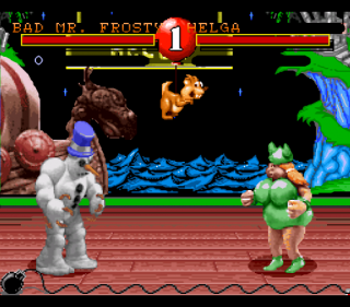 Super Nintendo Clay Fighter - Tournament Edition