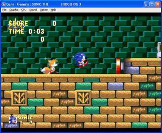 Sega Genesis Sonic The Hedgehog 3