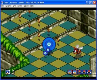 Sega Genesis Sonic 3D Flickies Island