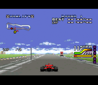 Super Nintendo Michael Andretti's Indy Car Challenge