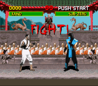 Super Nintendo Mortal Kombat
