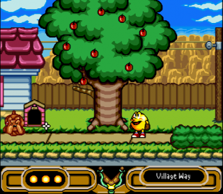 Super Nintendo Pac-Man 2 - The New Adventures
