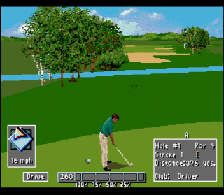 Super Nintendo PGA Tour 96