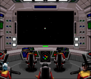 Super Nintendo Star Trek - Starfleet Academy Starship Bridge Simulator