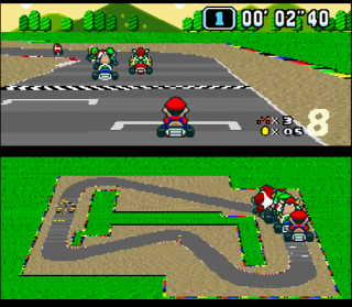 Super Nintendo Super Mario Kart