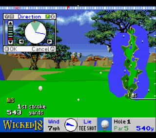 Super Nintendo Wicked 18 Golf