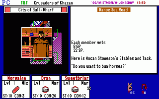 DOS Tunnels & Trolls: Crusaders of Khazan