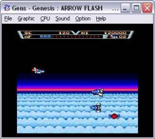 Sega Genesis Arrow Flash