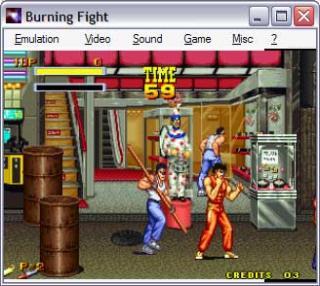 Neo-Geo Burning Fight