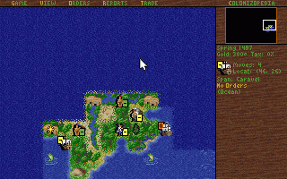 DOS Sid Meier's Colonization