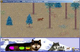 DOS Wolf Simulator