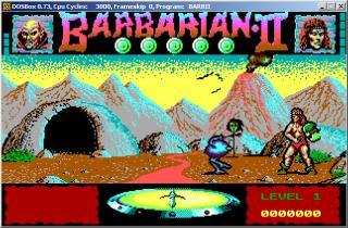 DOS Barbarian II Dungeons Of Drax