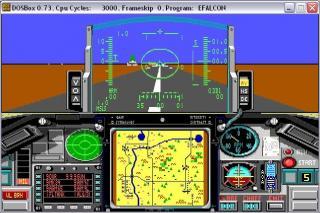 DOS F16 Combat Pilot Enhanced