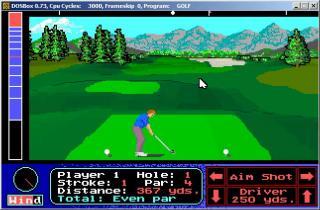 DOS Jack Nicklaus Unlimited Golf