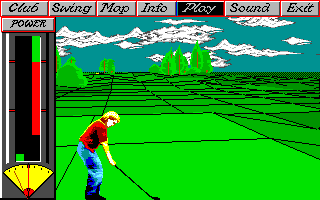 DOS Greg Norman's Shark Attack!: The Ultimate Golf Simulator