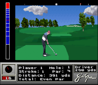 Super Nintendo Jack Nicklaus Golf