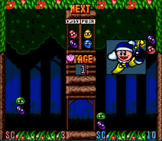 Super Nintendo Kirby's Avalanche