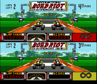 Super Nintendo Road Riot 4WD