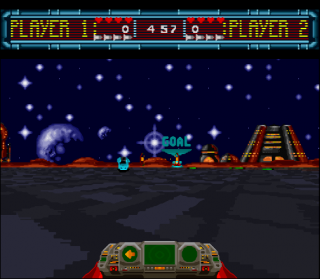 Super Nintendo Space Football - One on One