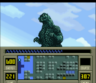 Super Nintendo Super Godzilla