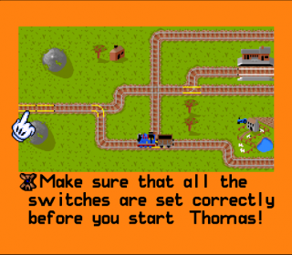 Super Nintendo Thomas the Tank Engine and Friends