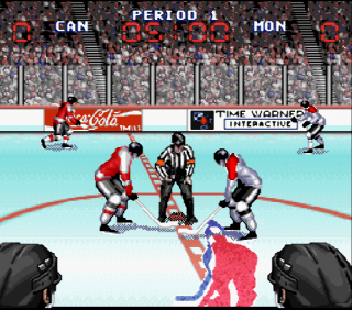 Super Nintendo Wayne Gretzky and the NHLPA All-Stars