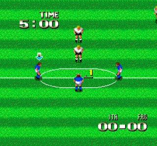 Turbografx Formation Soccer - Human Cup 90