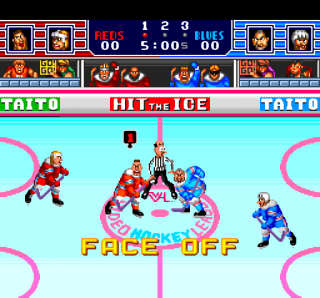 Turbografx Hit the Ice - VHL - The Video Hockey League