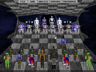 DOS Terminator 2: Judgment Day - Chess Wars
