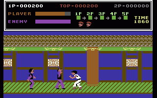 Commodore 64 Kung-Fu Master