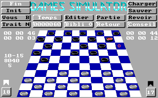 DOS Dames Simulator