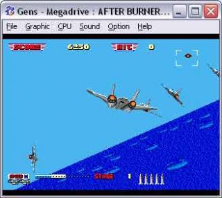 Sega Genesis Afterburner II