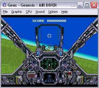 Sega Genesis Air Diver